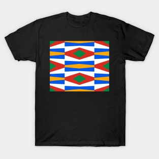 Graceful Geomertical Pattern T-Shirt